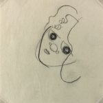 Figures Original Art - La Doute, Gabriel Spat, C.1930