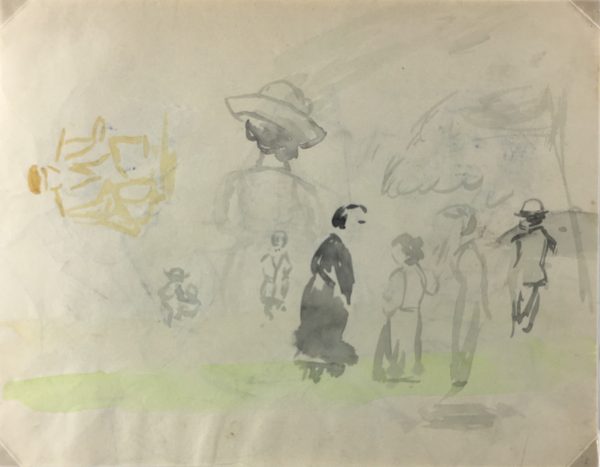Figures Original Art - Paris, 1936