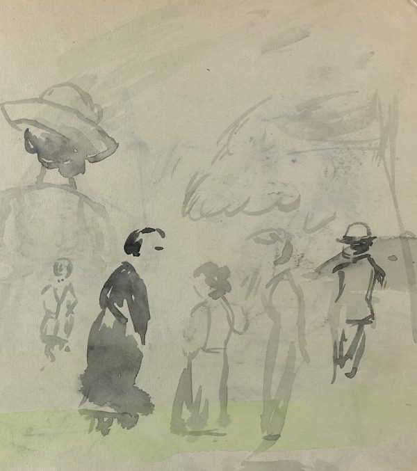 Figures Original Art - Paris, 1936