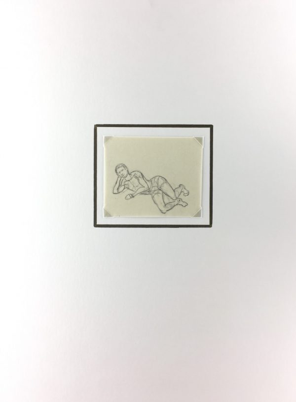 Figures Original Art - Drawing, Werner Bell , C.1960