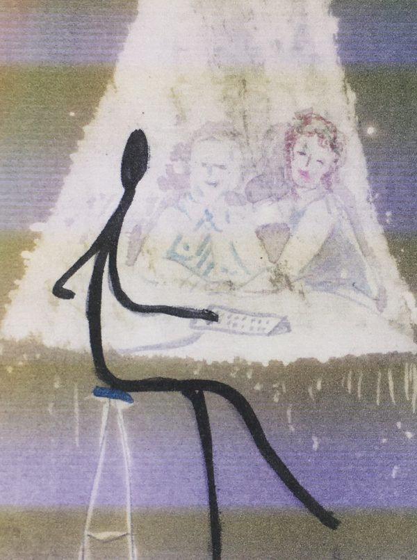 Figures Original Art - Figures, F.Fortoul, 1996