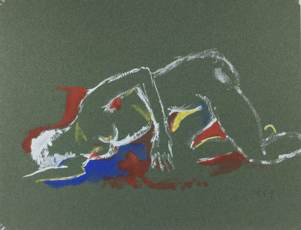 Figures Original Art - Nude, R.N., 1959