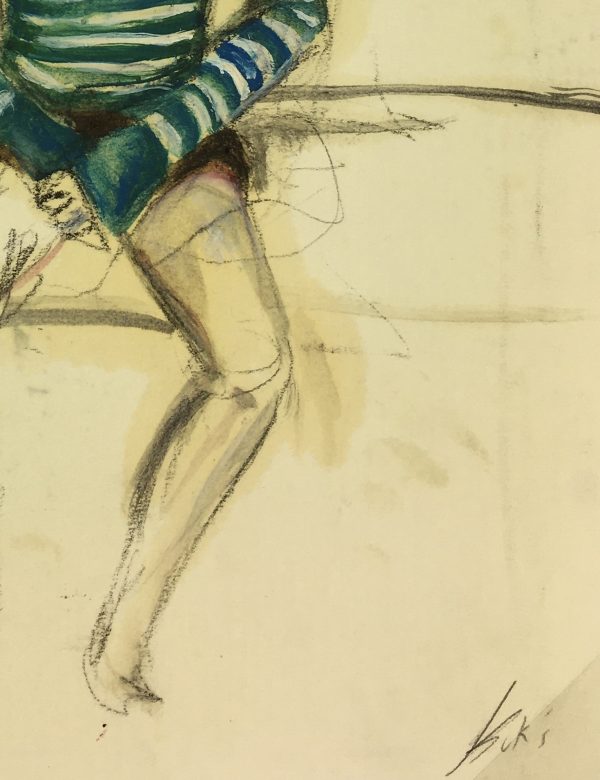 Figures Original Art - Bus Ride, Christian Kuk, 2012