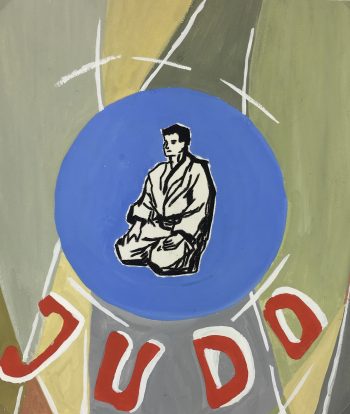 Figures Original Art - Judo, C.1960