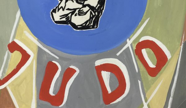 Figures Original Art - Judo, C.1960
