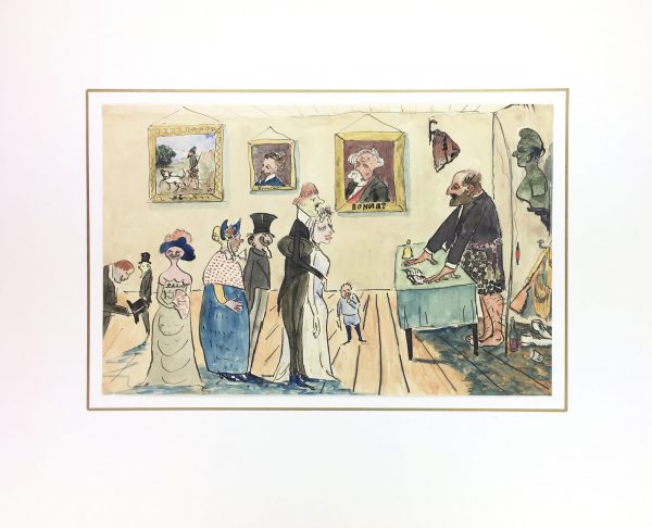 Figures Original Art - Wedding Ceremony, C.1960
