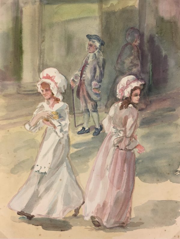 Figures Original Art - Bygone, C.1930