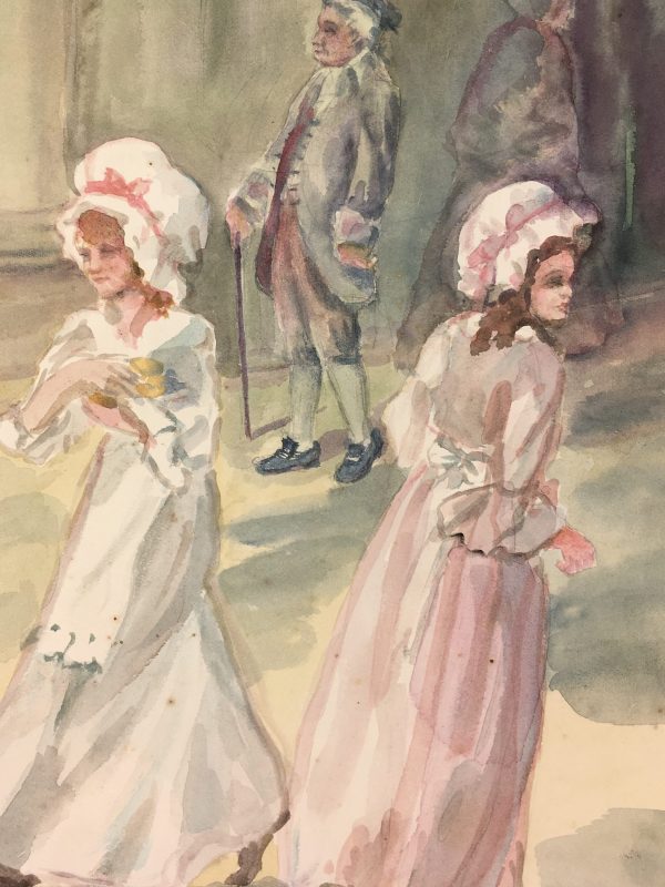 Figures Original Art - Bygone, C.1930