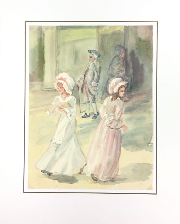 Figures Original Art - Bygone, C.1930