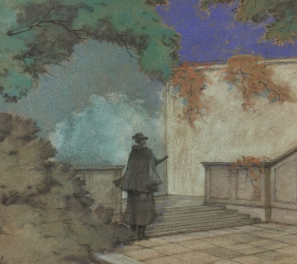 Figures Original Art - Woman Hunter, 1940