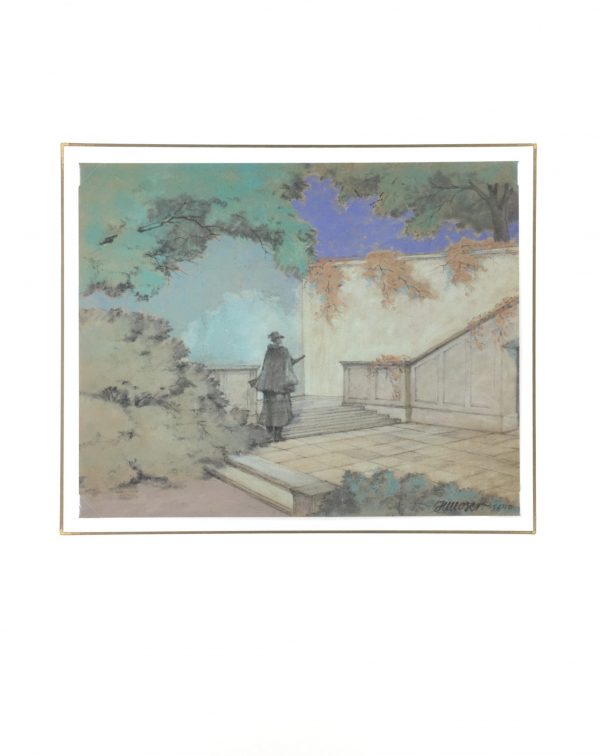 Figures Original Art - Woman Hunter, 1940
