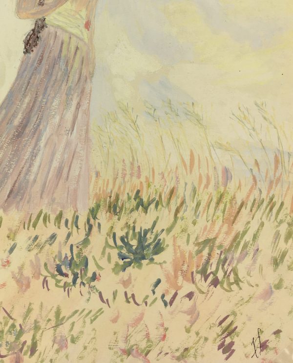 Figures Original Art - Printemps, Aguillaume, C.1960