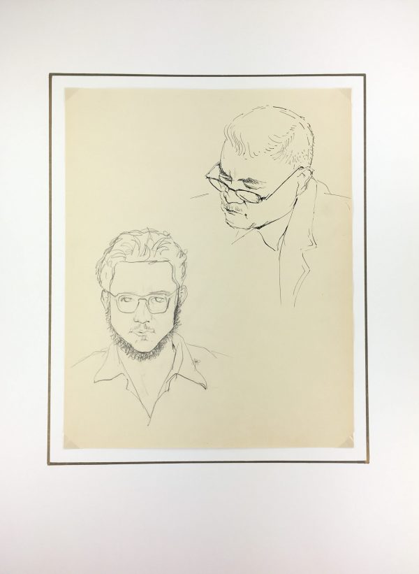 Figures Original Art - Portrait, Andre Lafond, 1955