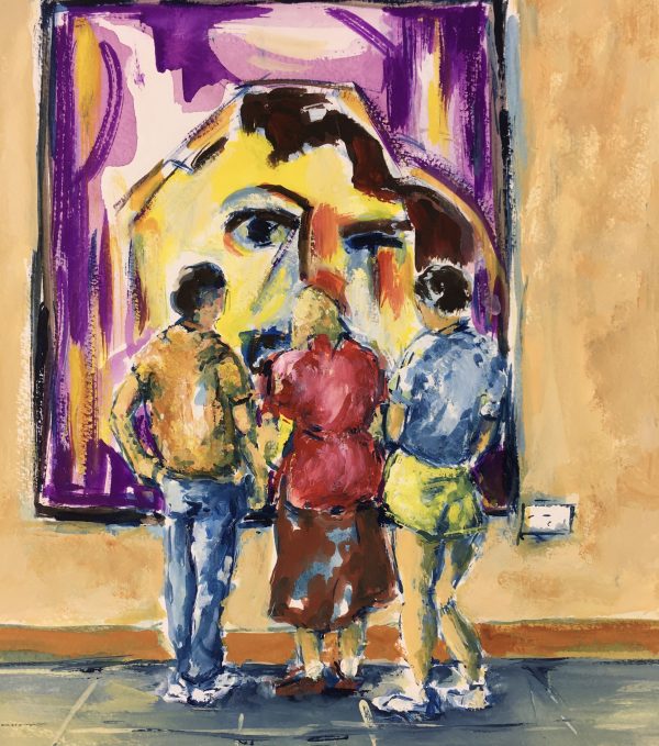 Figures Original Art - Art Museum, A.C, 2012