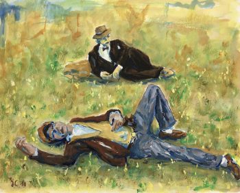 Figures Original Art - Rest, 2011
