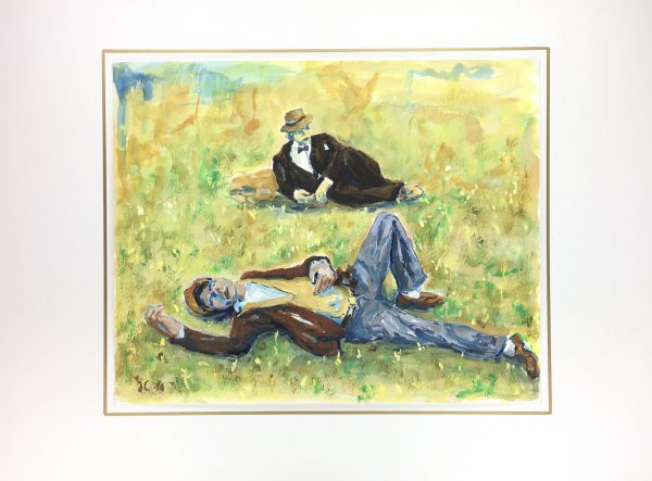 Figures Original Art - Rest, 2011
