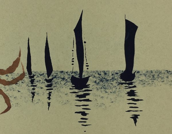 Maritime Original Art - Sea Souvenir, c1960
