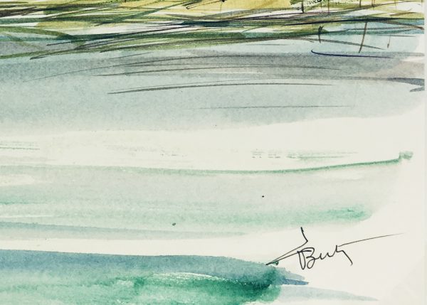 Maritime Original Art - Maritime, Waterfront, Suzanne Buty, 1973