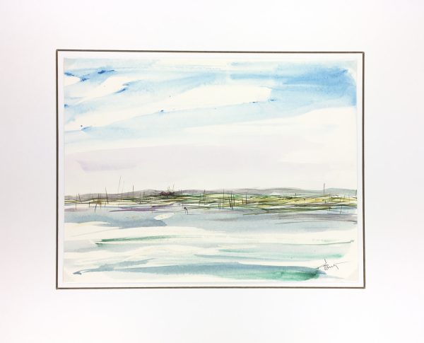 Maritime Original Art - Maritime, Waterfront, Suzanne Buty, 1973