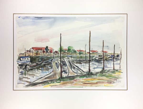 Maritime Original Art - Maritime, Waterfront, Suzanne Buty, 1998