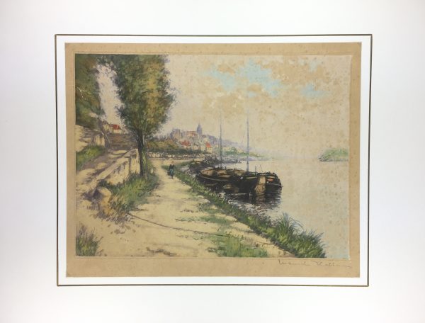 Maritime Original Art - Garonnee, Mannuel Robles, C.1930