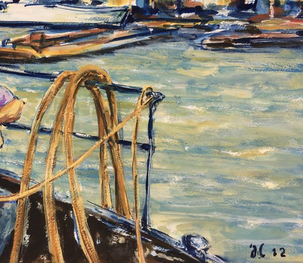 Maritime Original Art - Port, JC, 2012