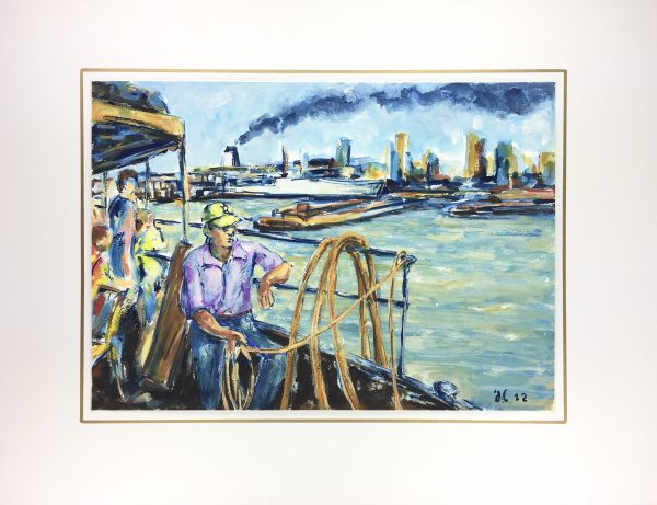Maritime Original Art - Port, JC, 2012