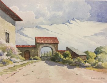Mountains Original Art - La Grave, C.1920