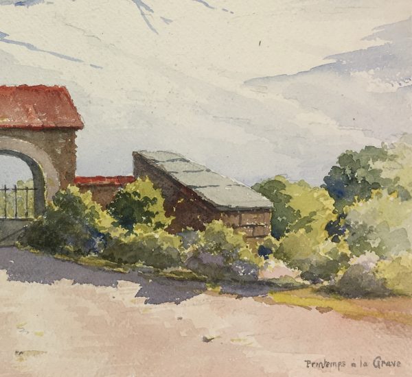 Mountains Original Art - La Grave, C.1920