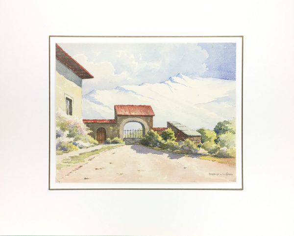 Mountains Original Art - La Grave, C.1920