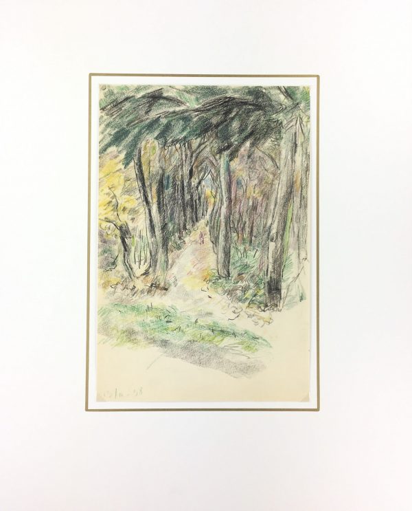 Paris, France Original Art - Forest, Gabriel Spat (1890-1967), C.1930