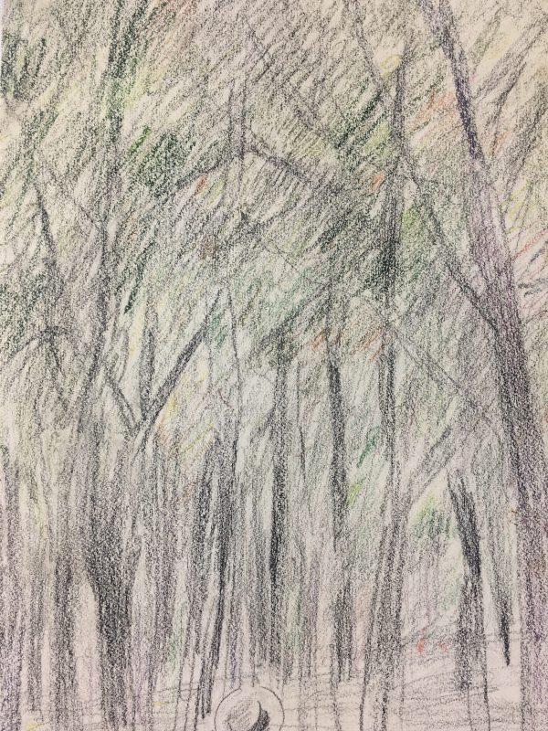 Paris, France Original Art - Paris Park, Gabriel Spat (1890-1967), C.1930