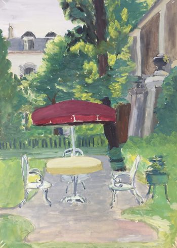 Paris, France Original Art - Gouache - Paris, C.1930