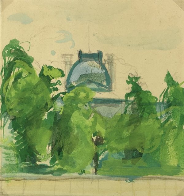 Paris, France Original Art - Paris, Key Mitsuuchi(1948-01), 1990