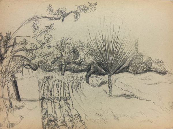 Paris, France Original Art - Luxembourg, Gromont, 1947