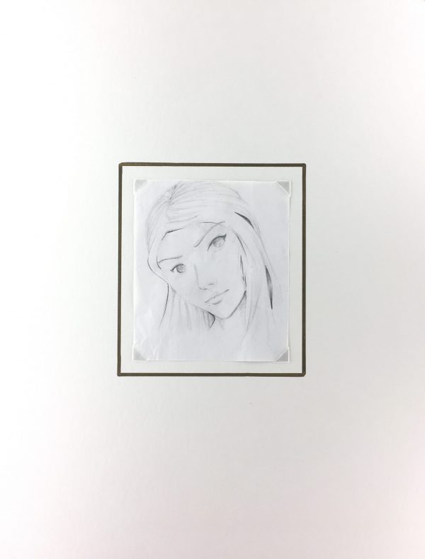 Portraits Original Art - Mi Vision , Aida Correa , 2012