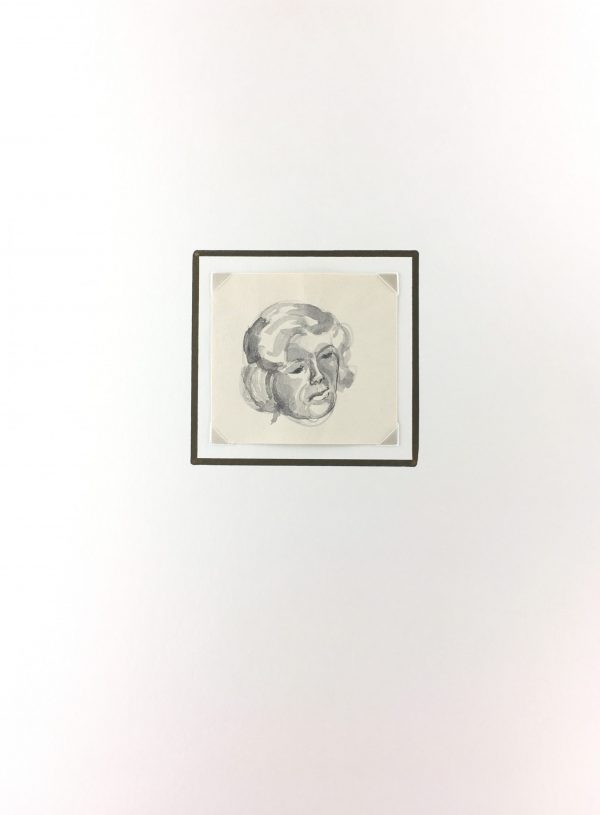 Portraits Original Art - Drawing, Werner Bell (1895-78), C.1960