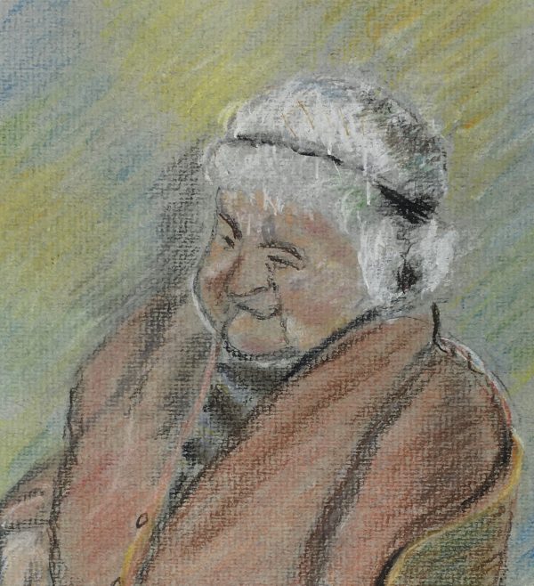 Portraits Original Art - Granny, MargeryMilnes, 2001