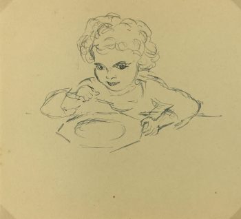 Portraits Original Art - Child, C.1930