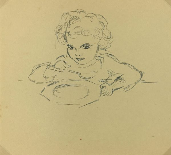 Portraits Original Art - Child, C.1930