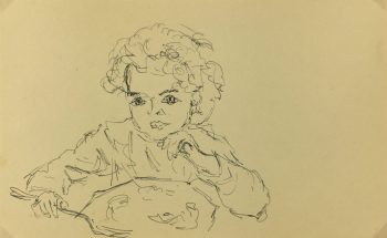 Portraits Original Art - Child, C.1930