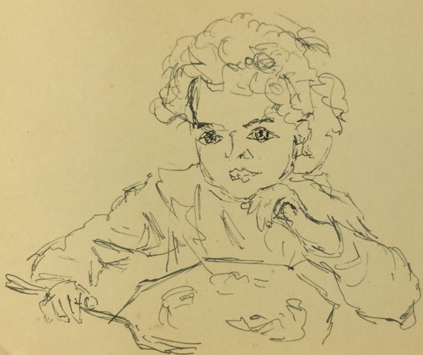 Portraits Original Art - Child, C.1930