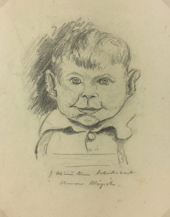 Portraits Original Art - Petit Garcon, C.1940