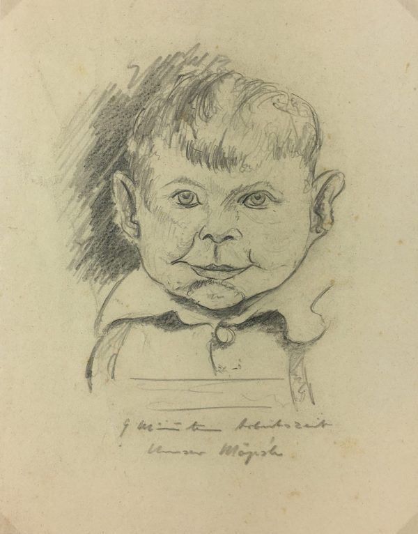 Portraits Original Art - Petit Garcon, C.1940