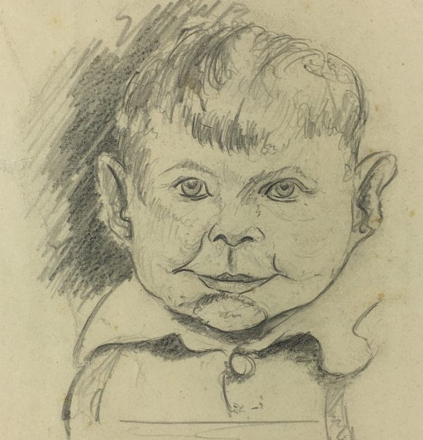 Portraits Original Art - Petit Garcon, C.1940