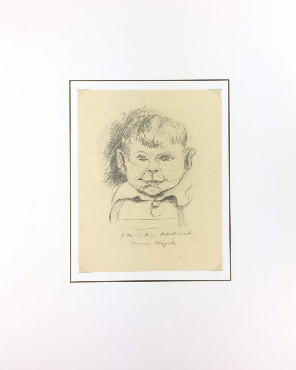 Portraits Original Art - Petit Garcon, C.1940