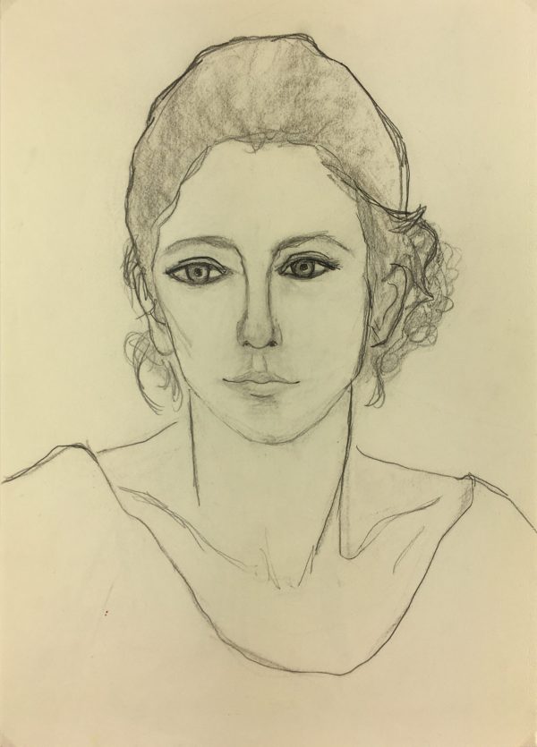 Portraits Original Art - Femme - Portrait, C.1960
