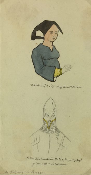 Portraits Original Art - Medieval Times, C.1810