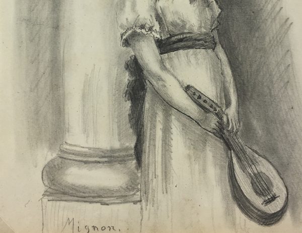 Portraits Original Art - Young Lady, C.1892