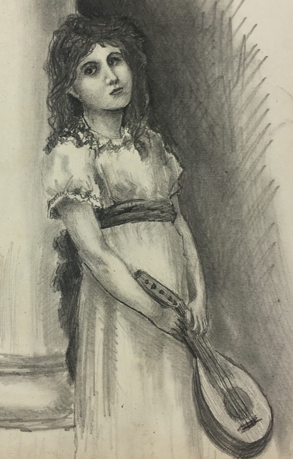 Portraits Original Art - Young Lady, C.1892